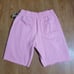 Champion Reverse Weave Men's Fleece Shorts Pink Orange Size Large L New