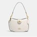 Coach CH196 Ella Hobo Leather Shoulder Crossbody Gold/Chalk