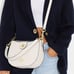 Coach CH196 Ella Hobo Leather Shoulder Crossbody Gold/Chalk