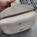 Coach CH196 Ella Hobo Leather Shoulder Crossbody Gold/Chalk