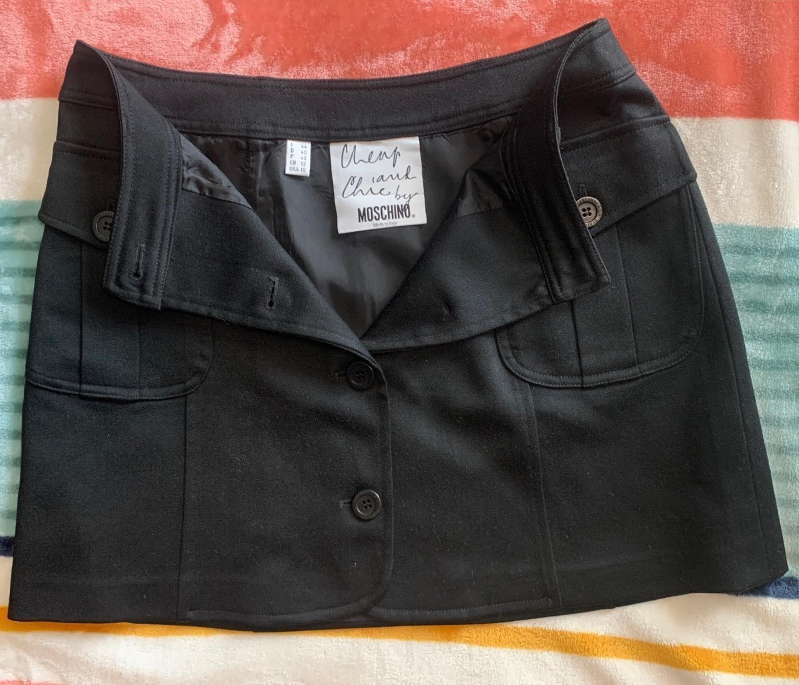 moschino skirt / Cheap & Chic by Moschino Italy size us10 women