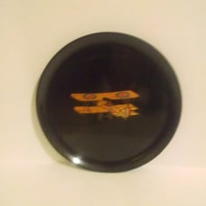 Vintage Mid-Century Modern Couroc Alcohol Proof Tray Aviation/Airplane Theme