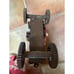 Vintage Industrial Scrap metal sculpture Tractor