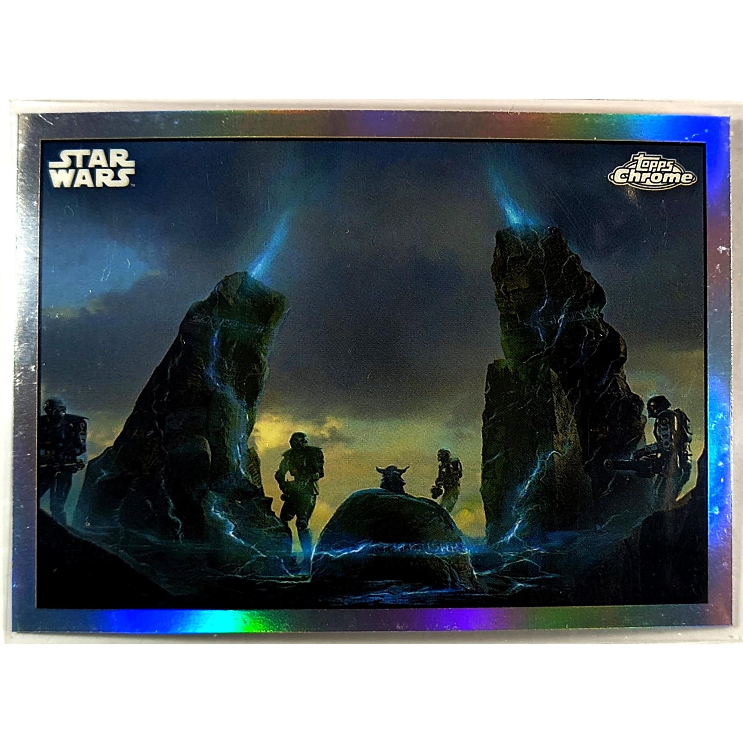 Topps Chrome Star Wars The Mandalorian CONCEPT ART CARDS #IC-13, See Pics!