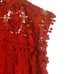Tularosa Clayton Red Crochet Lace Mini Dress Size XS