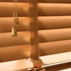 Custom wood blinds