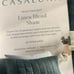 Casaluna linen blend quilted sham teal