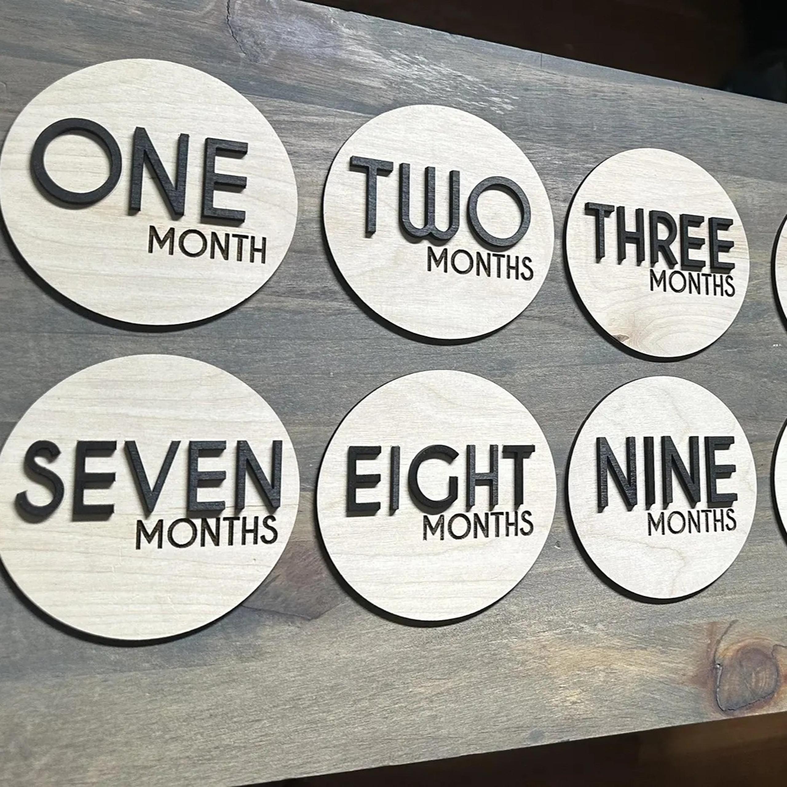 Baby Milestone Markers