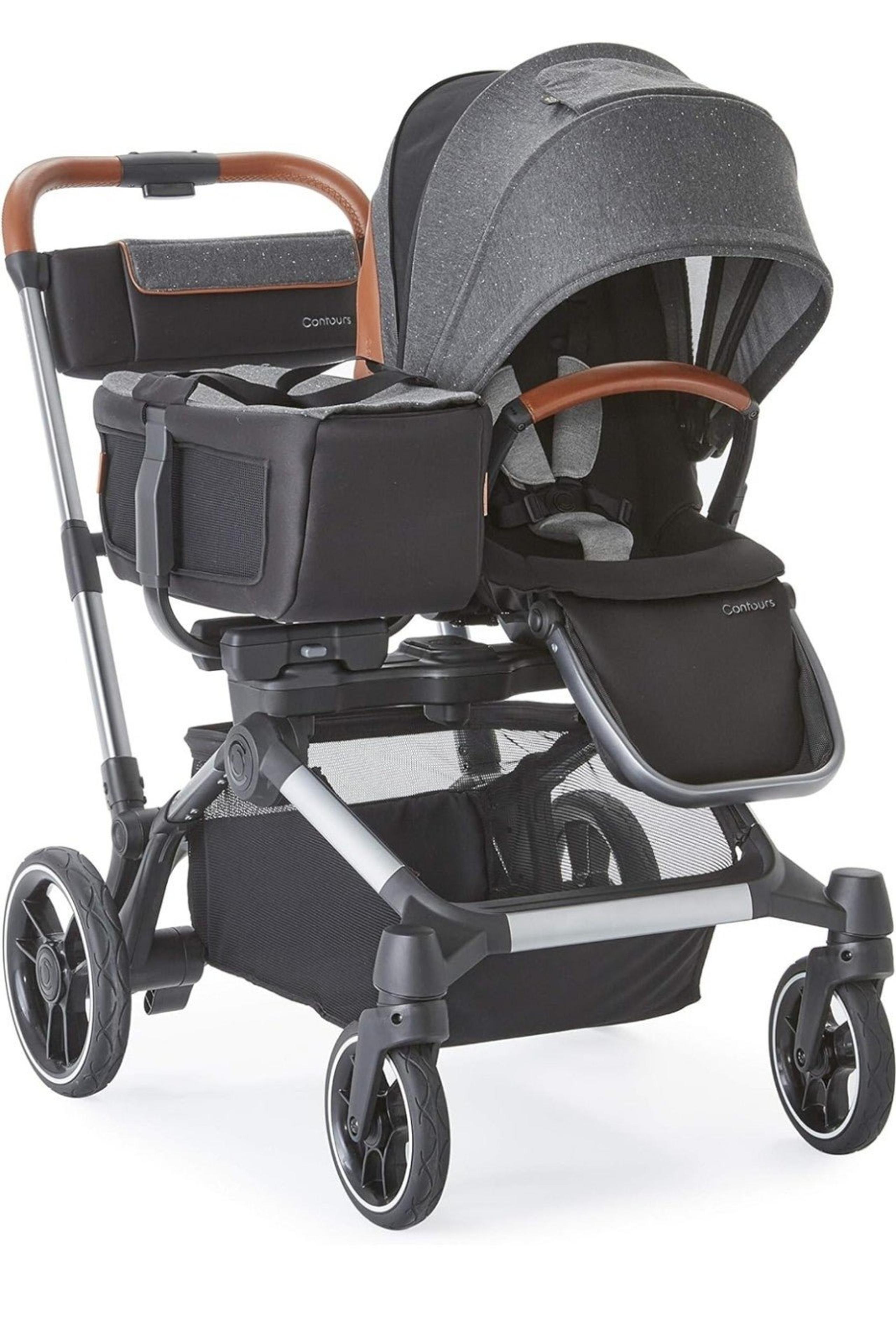 Contours Element side-by-side single to double stroller