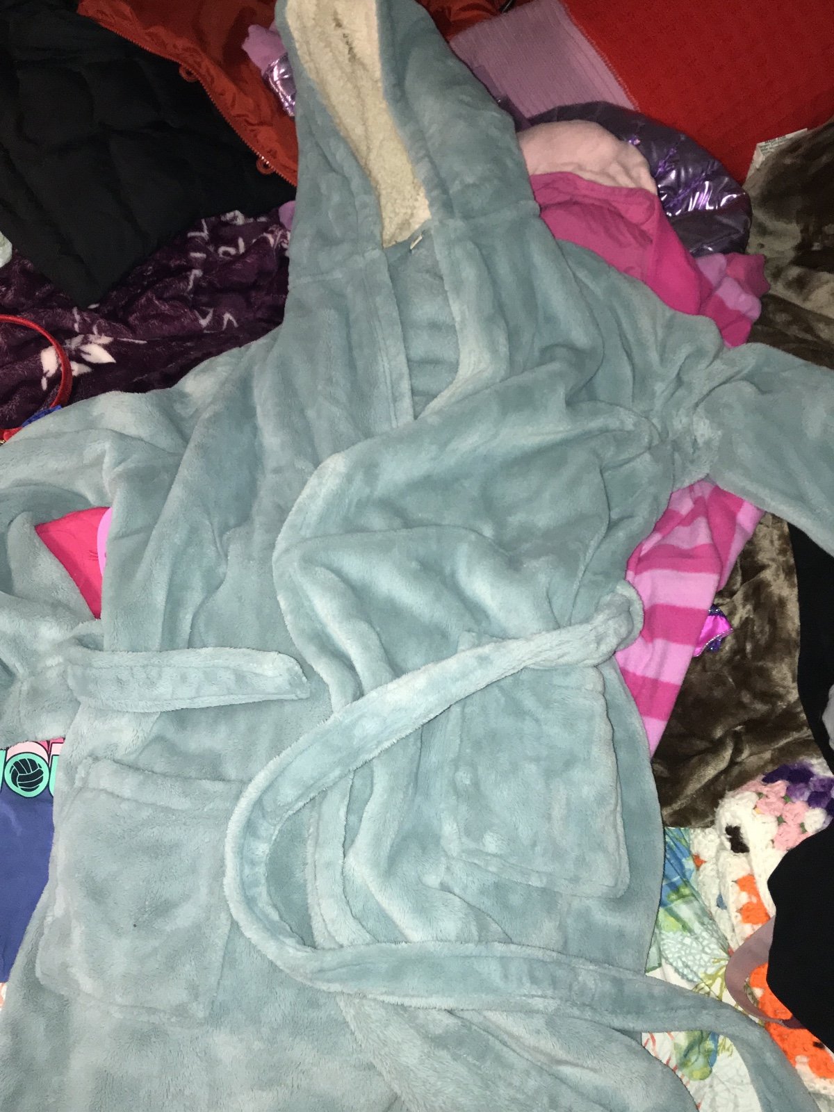 L.L. Bean super soft bathrobe womens large