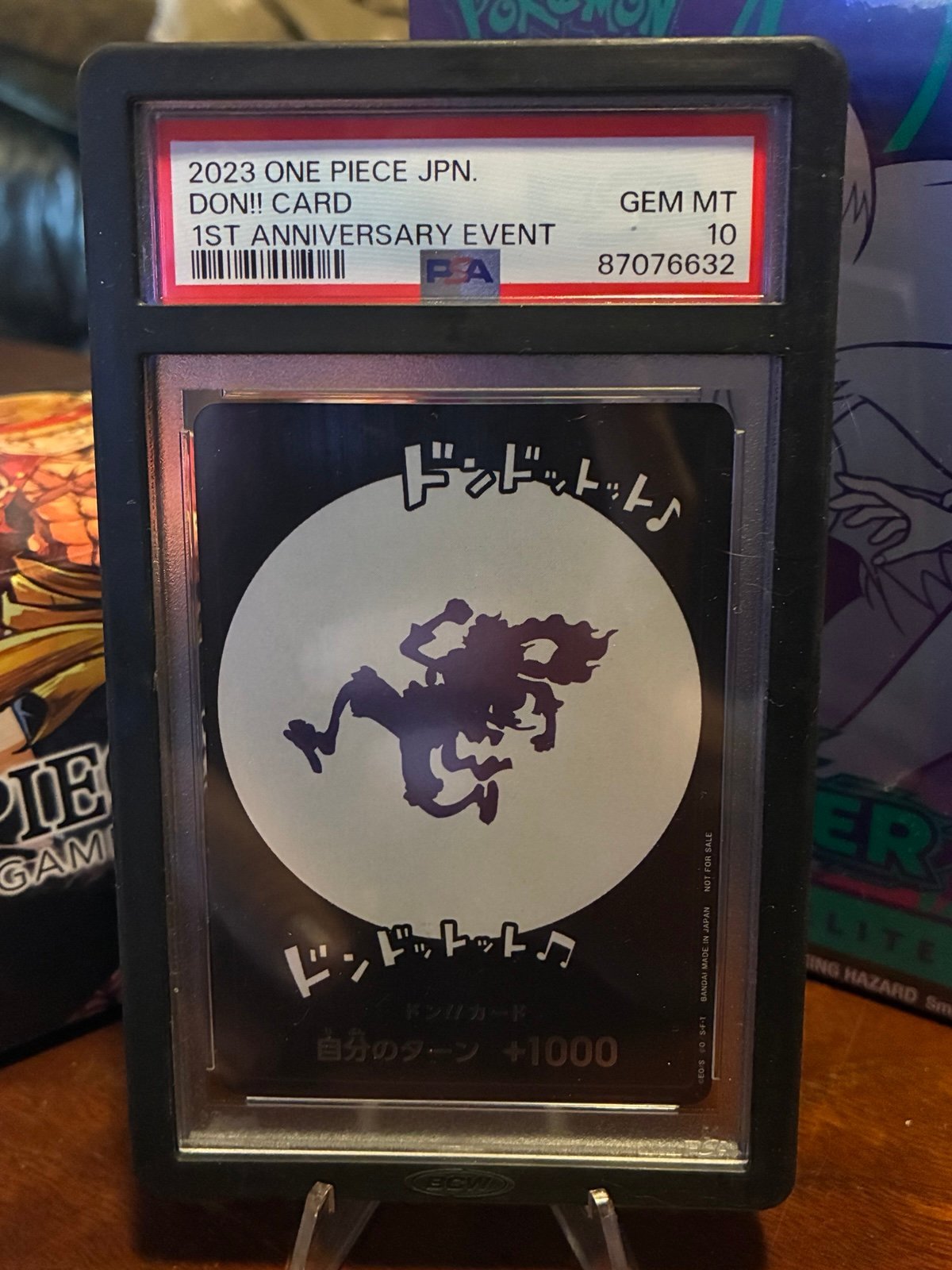 1st Anniversary Event Monkey D Luffy Don!! PSA 10