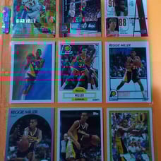 Reggie Miller NBA Basketball Card Lot #1