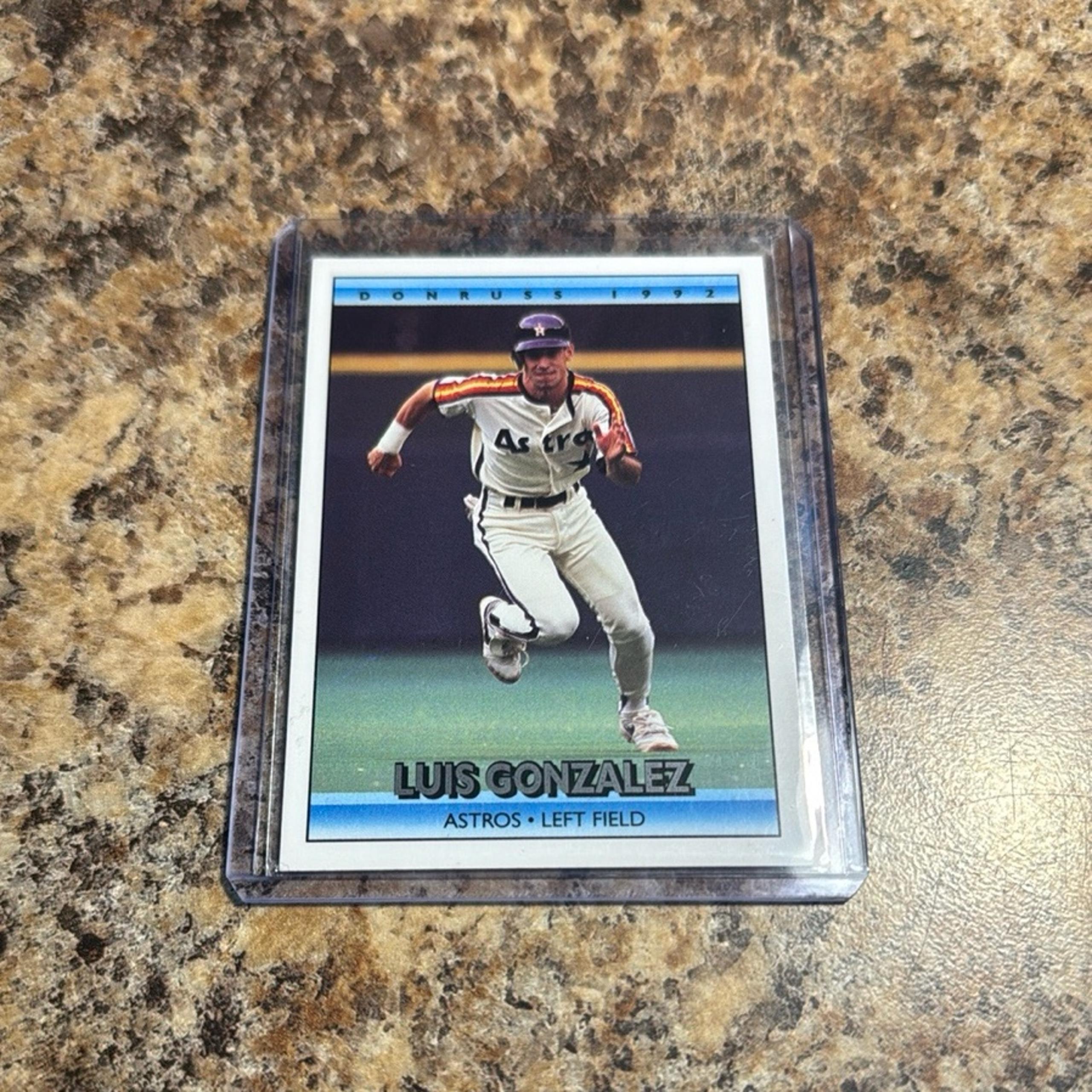 Vintage Donruss 1992 Luis Gonzalez #270 Baseball Trading Card Item #ME6243