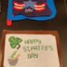 9 Vtg Cross-stitch Holiday Refrigerator Magnets