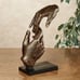 Touch of Class Loving Hands Table Sculpture Bronze - 11.5 Inch Height