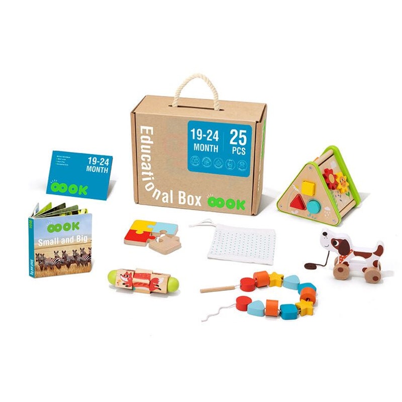 Tookystudio Educational Box For 19-24 Months 25pcs New & Sealed Baby Toddler Toy