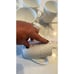Mikasa trellis coffee cups bone china, 6 sold together new without tags.