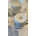 Mikasa trellis coffee cups bone china, 6 sold together new without tags.