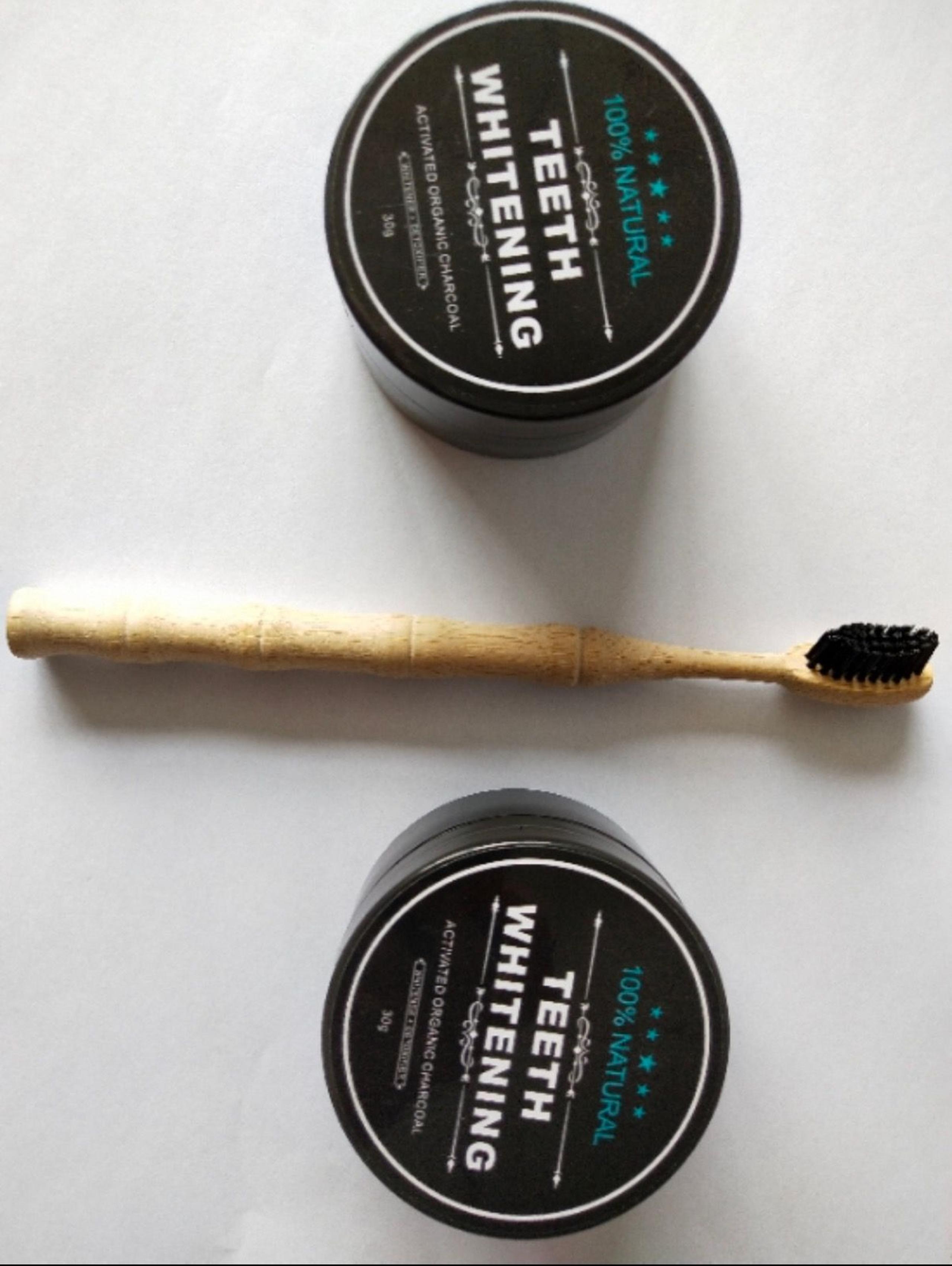 Charcoal Teeth Whitening Powder Detox