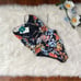 ROXY Black Floral One Piece Swimsuit NWT