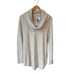 Barefoot Dreams CozyChic Ultra Lite Coastal Cowl Neck Tunic Sweater In Sand Dune