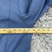 Athleta Hoodie Women's L Blue Venice Moto Quarter Zip Running Gym Sweatshirt