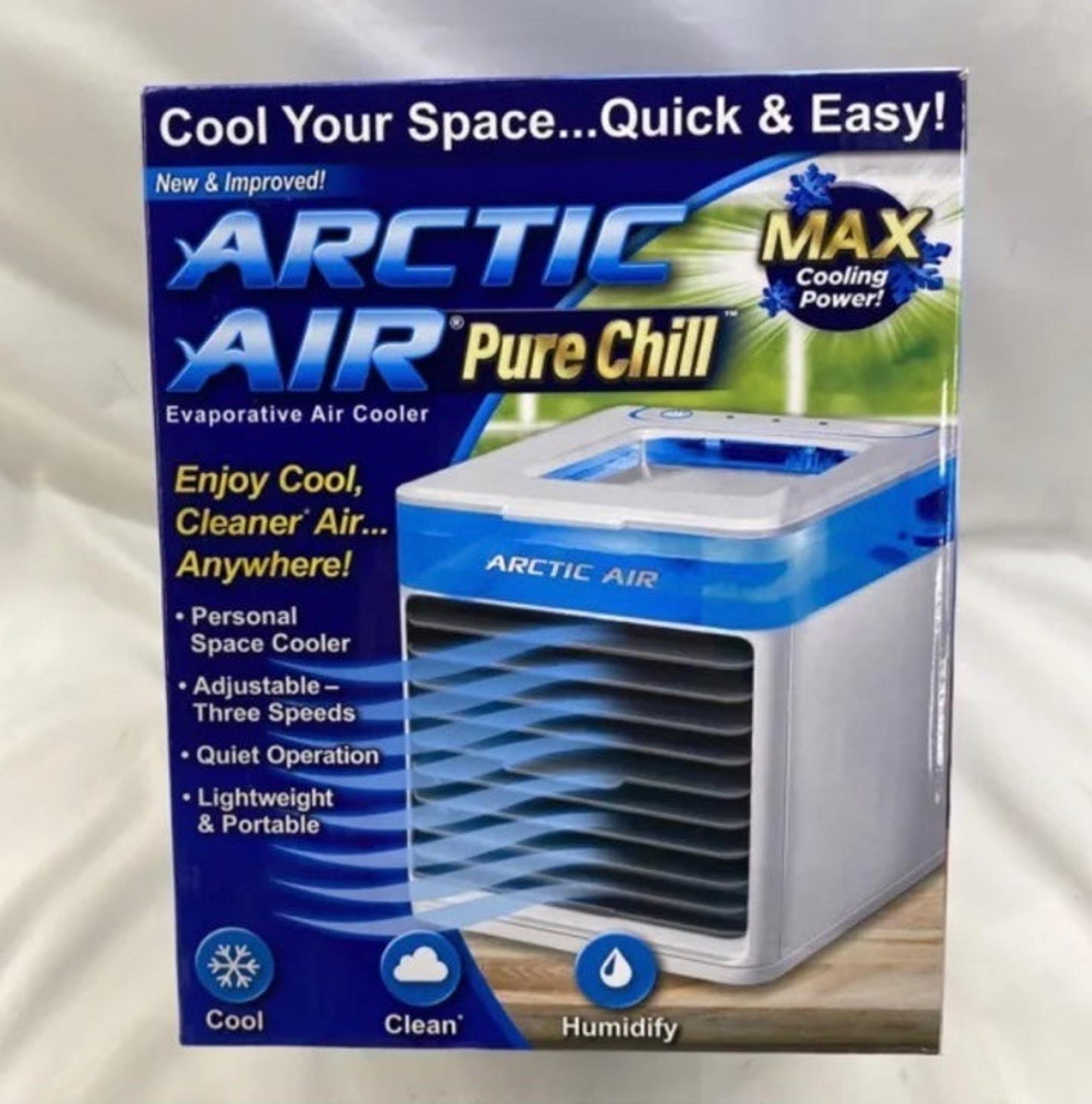 Arctic Air Max Evaporative Air Conditioner Any Room, 3 Speeds, Energy Efficient