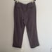 Mens Haggar Dress Pant. Pleated. Cuffed. Size 38x30 Taupe/Gray