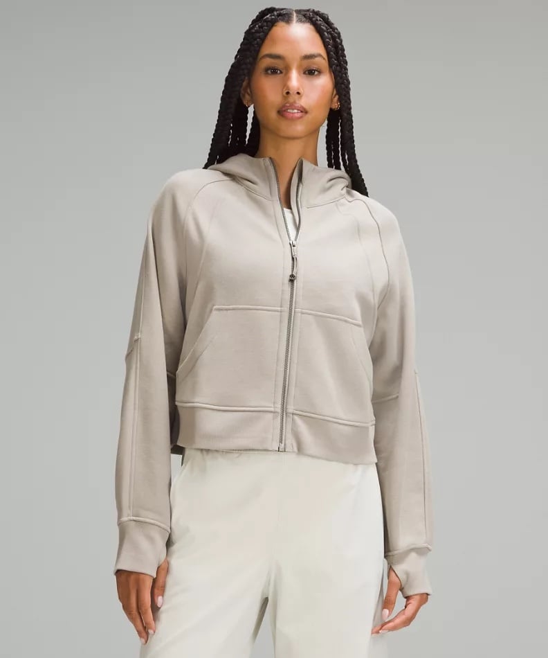 Lululemon Scuba レディース ゆったりしたジッパーパーカーS/XS NWT Lululemon Scuba Oversized Half-Zip Hoodie Strawberry