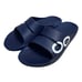 Oofos Ooahh Sport Flex Mens Size 9 Women 11 Blue Rubber Recovery Slide Sandals