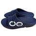 Oofos Ooahh Sport Flex Mens Size 9 Women 11 Blue Rubber Recovery Slide Sandals