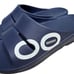 Oofos Ooahh Sport Flex Mens Size 9 Women 11 Blue Rubber Recovery Slide Sandals