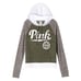 PINK Victoria’s Secret Color-Block Green Hoodie