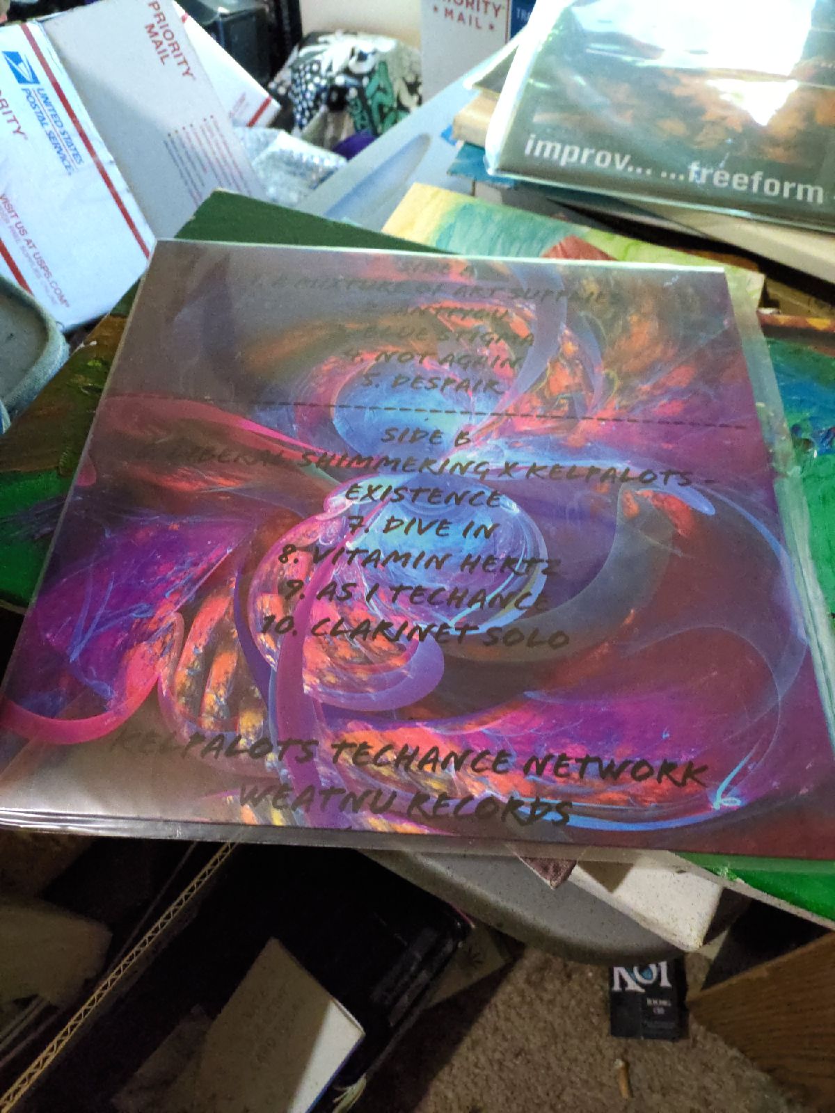 Vinyl mix 2. On 12 inch vinyl.