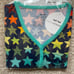 NWT Women’s Little Sleepies Shades of Stars LS Top Size L