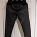 Faux Leather Front High Rise Pants