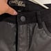 Faux Leather Front High Rise Pants