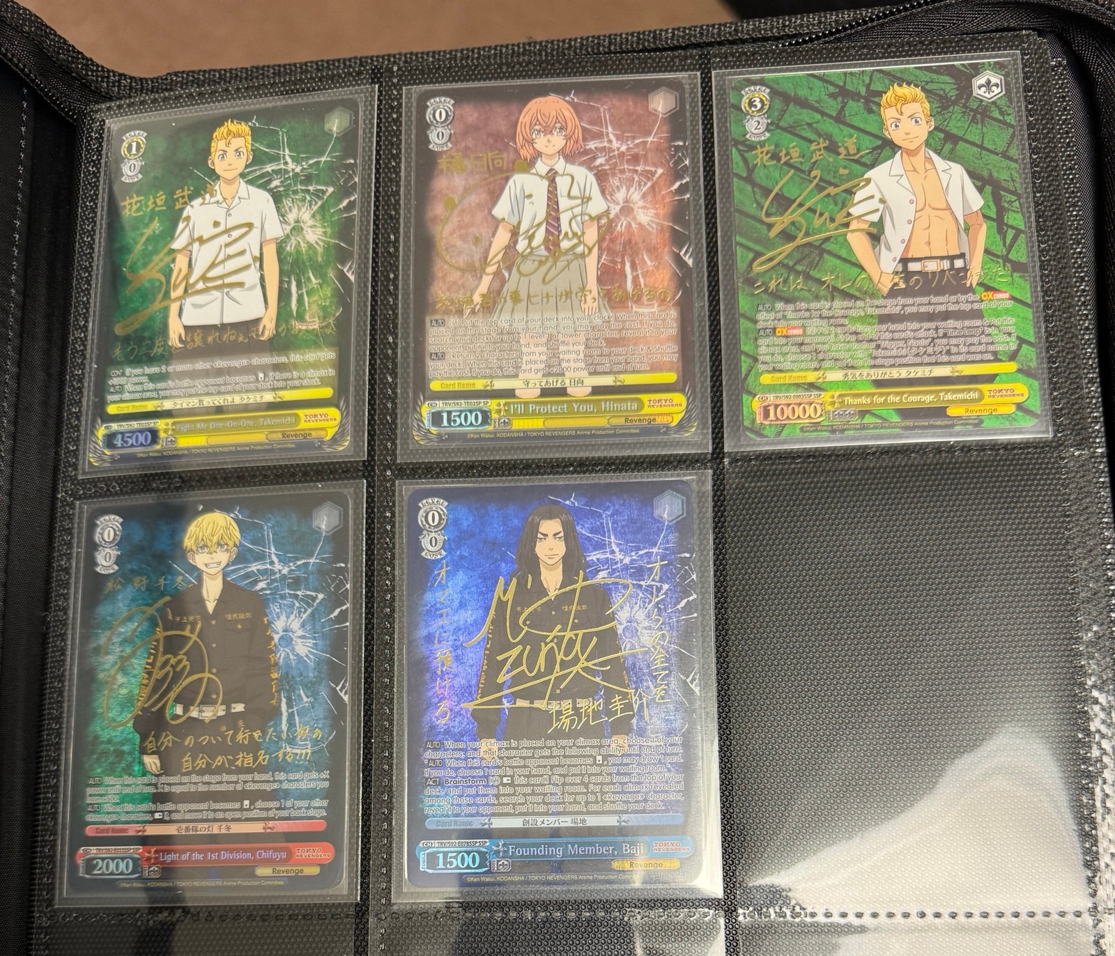 WEISS SCHWARZ Tokyo revengers SP SSP card lot chifuyu baji hina takemitchi NM
