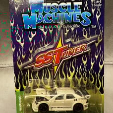 Muscle machine ss tuner car- 01' IS300 (white)