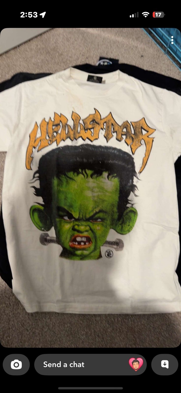 Hellstar frankenkid tee shirt