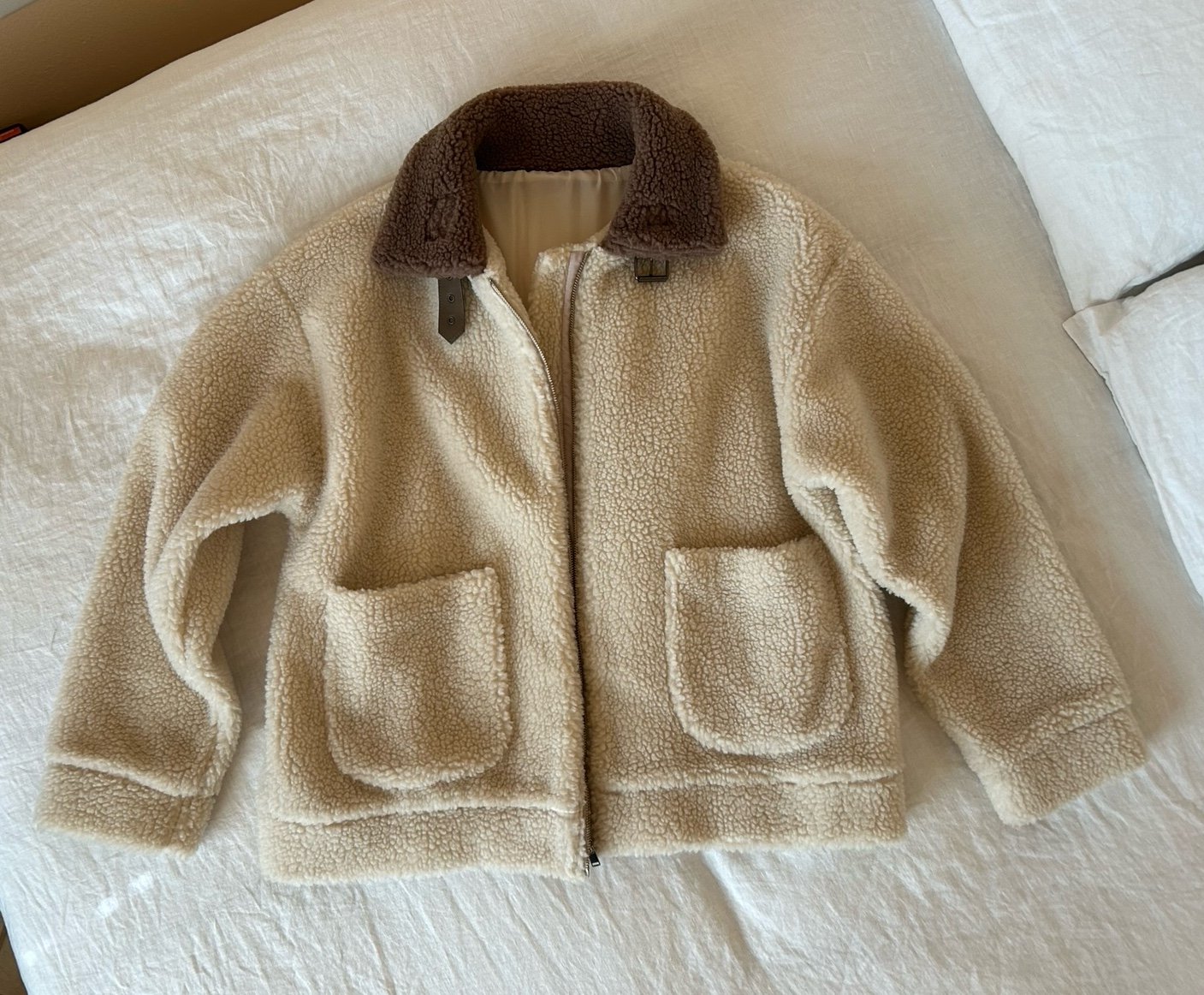 Oversized Teddy Jacket