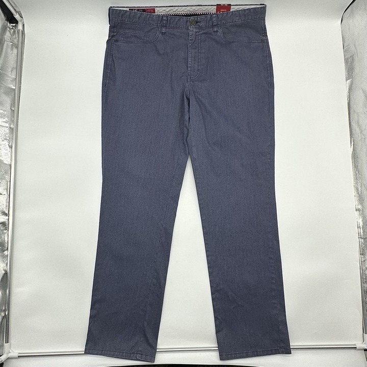 Johnston & Murphy XC4 Slim Fit Men's Size 36x30 Blue Stretch Chino Pants NWT