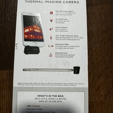 Seek thermal camera new in box