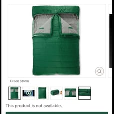 REI siesta double sleeping bag