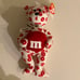 Ty Beanie Babies M&M’s, Red and Green
