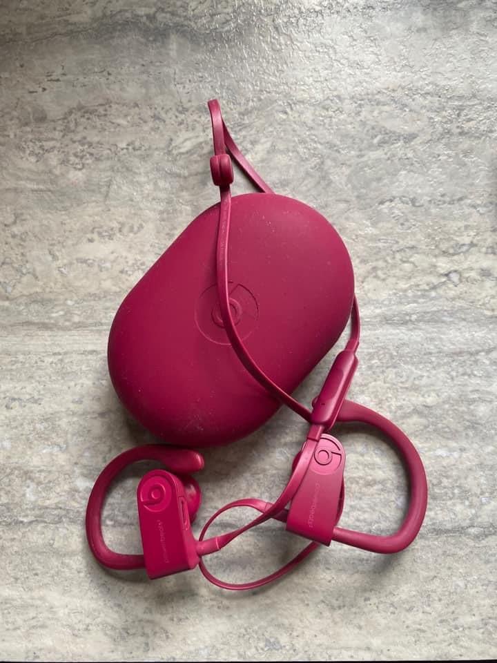 Powerbeats headphones.