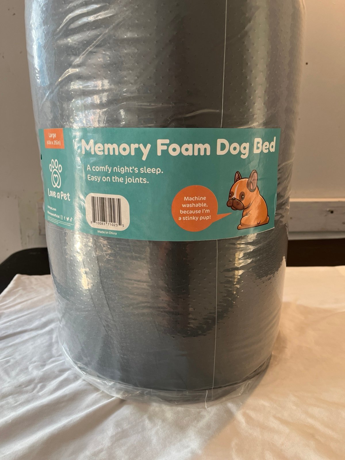 Memory Foam Dog Bed