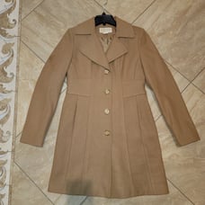 Michael Kors Single Breast Walker Coat