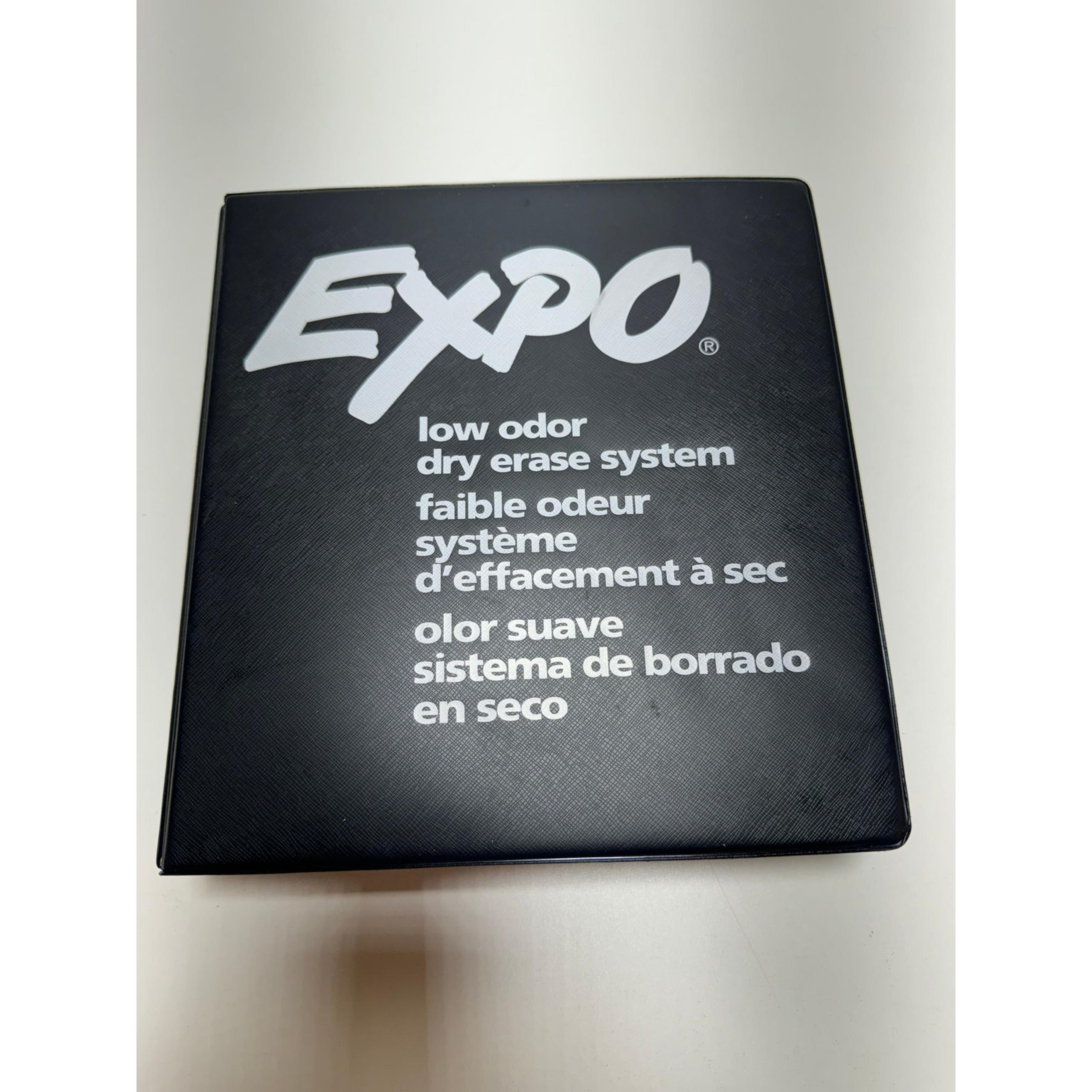 Expo Low Odor Dry Erase System Markers Eraser and Cleaner
