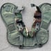 GENUINE USGI WOODLAND YOKE AND COLLAR PROTECTOR WITH INSERTS - SIZE LARGE